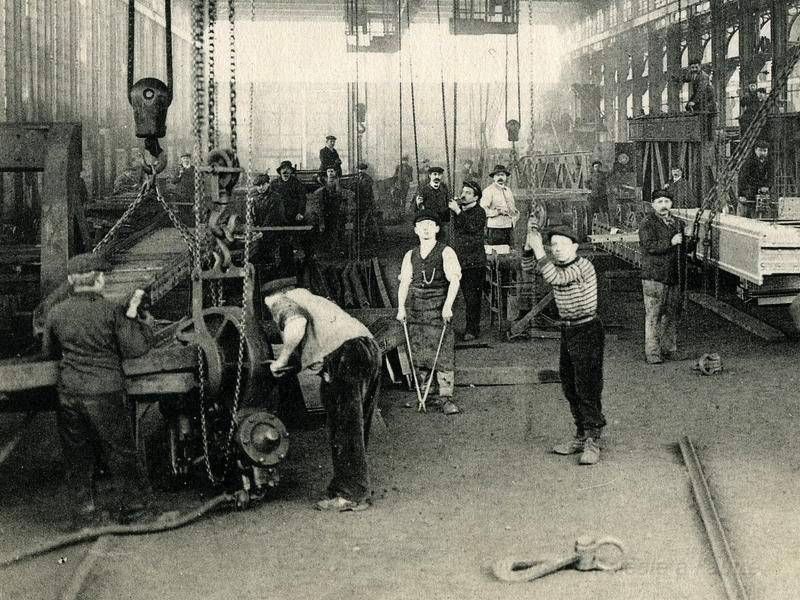 11-fives-lille-1911.jpg - Chaudronnerie - Atelier de montage