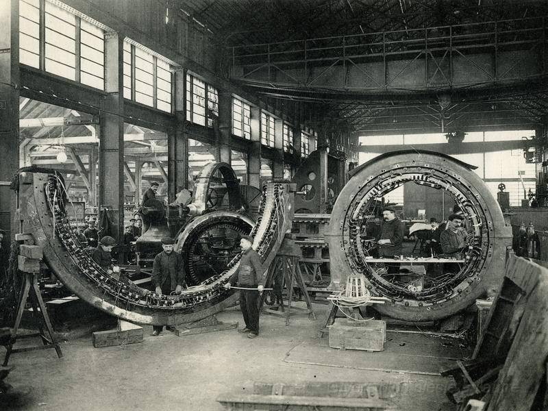 27-fives-lille-1911.jpg - Electricité - Montage et Enroulement des grosses machines