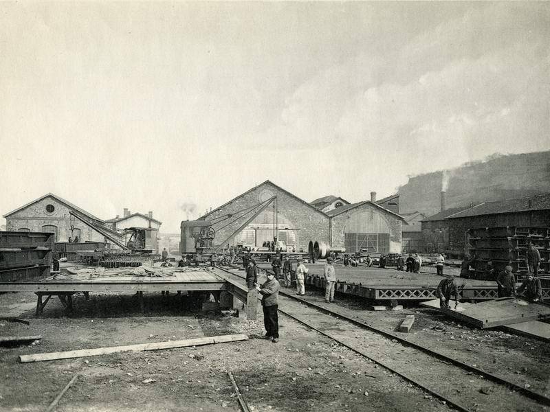 82-fives-lille-1911.jpg - Vue d'ensemble d'un Parc d'expéditions